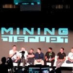 Teras Kulyk (CEO de Sunnyside Digital), Matt Brown (Core Scientific), Gabriel Ibghy (Hive Digital), Arland Whitfield (CEO de Frontier Mining), Medi Naseri (CEO de Lincoin Mining y LoD) y Marko Tarman (CEO de Nice Hash). Fuente: Canal de YouTube de Simply Bitcoin.