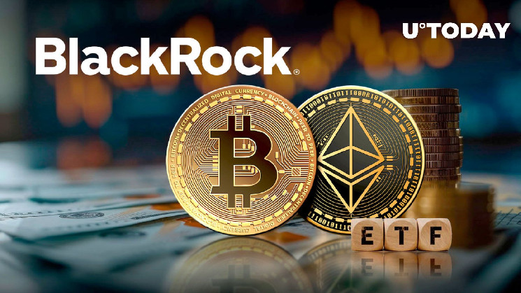 BlackRock의 iShares ETF가 가장 큰 BTC, ETH 유입으로 폭발