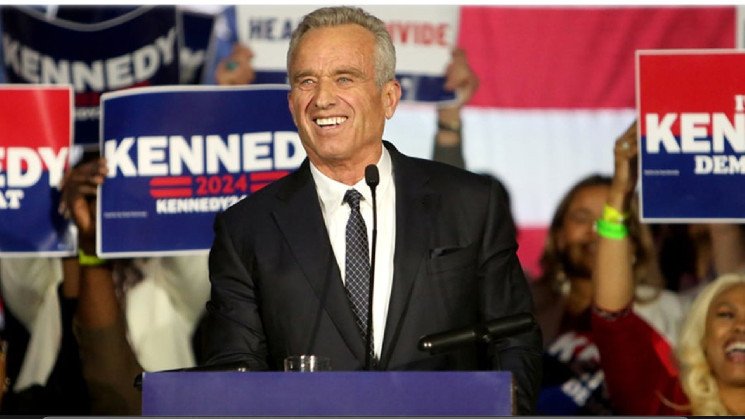 RFK Jr., 대선 출마 포기, 트럼프 지지 고려 중; 비트코인 ​​6만1천 달러 돌파