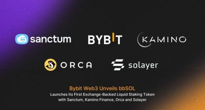 Bybit, SOL 기반 유동적 스테이킹 토큰 bbSOL 공개, Solana dApps와 협력