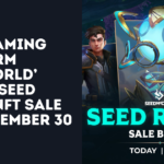 Seedworld, 9월 30일 Seed Roots NFT 판매 시작