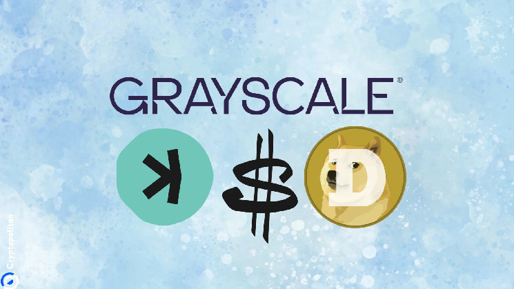 Grayscale은 Dogecoin을 포함한 36개의 새로운 암호화폐로 자산 고려 사항을 확장합니다.