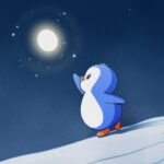 El precio de PENGU se disparó al alza en su primer día en el mercado. Fuente: Cuenta X de Pudgy Penguins