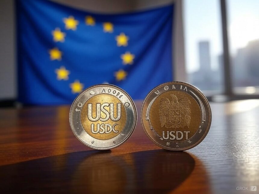 유럽은 USDT에 작별을 고하고 USDC가 인수합니다.